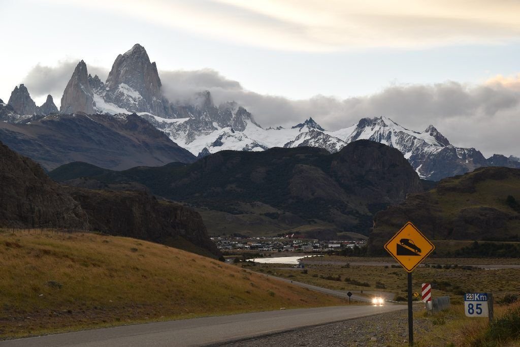 Camino hacia el Fitz Roy, El Chaltén, Santa Cruz